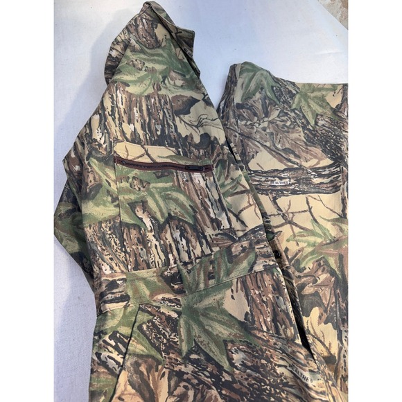 VTG Liberty Realtree Camo Coveralls Men's Size XL Inseam 24.5 inches Made in USA - Picture 16 of 16